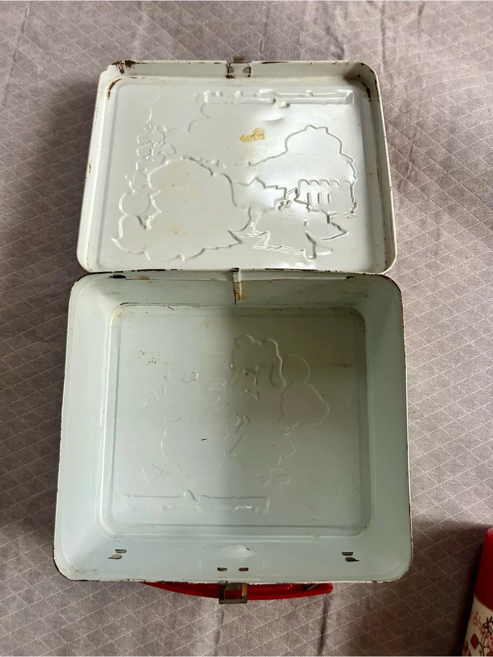 Vintage 1981 Original Strawberry Shortcake Aladdin Metal Lunchbox & Thermos Set